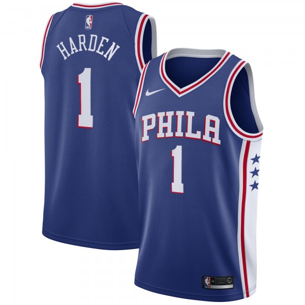 James Harden Philadelphia 76ers Nike 2021/22 Swingman Jersey - Icon Edition - Royal