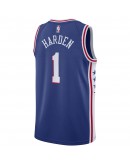 James Harden Philadelphia 76ers Nike 2021/22 Swingman Jersey - Icon Edition - Royal