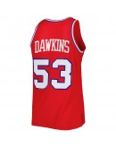 Darryl Dawkins Philadelphia 76ers Mitchell & Ness Hardwood Classics 1979-80 Swingman Jersey - Red