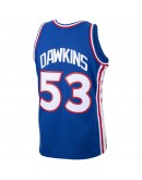 Darryl Dawkins Philadelphia 76ers Mitchell & Ness 1976-77 Hardwood Classics Swingman Player Jersey - Royal