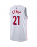 Joel Embiid Philadelphia 76ers Nike Unisex 2022/23 Swingman Jersey - City Edition - White