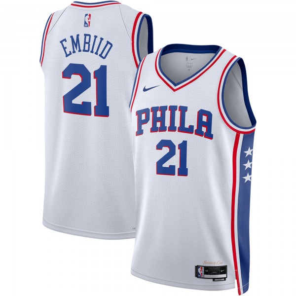 Joel Embiid Philadelphia 76ers Nike Unisex Swingman Jersey - Association Edition - White