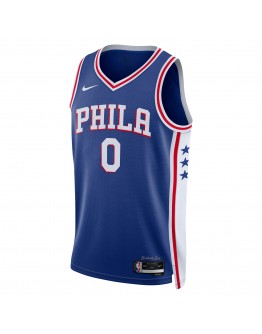 Tyrese Maxey Philadelphia 76ers Nike Unisex Swingman Jersey - Icon Edition - Royal