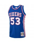 Darryl Dawkins Philadelphia 76ers Mitchell & Ness 1976-77 Hardwood Classics Swingman Player Jersey - Royal