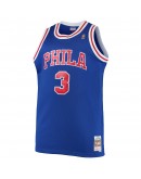 Allen Iverson Philadelphia 76ers Mitchell & Ness Big & Tall Hardwood Classics Swingman Jersey - Royal