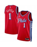 James Harden Philadelphia 76ers Jordan Brand Unisex Swingman Jersey - Statement Edition - Red