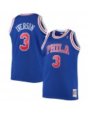 Allen Iverson Philadelphia 76ers Mitchell & Ness Big & Tall Hardwood Classics Swingman Jersey - Royal