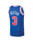 Allen Iverson Philadelphia 76ers Mitchell & Ness 1996-97 Hardwood Classics Swingman Jersey - Royal