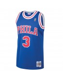 Allen Iverson Philadelphia 76ers Mitchell & Ness 1996-97 Hardwood Classics Swingman Jersey - Royal