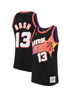 Steve Nash Phoenix Suns Mitchell & Ness 1996-97 Hardwood Classics Swingman Jersey - Black