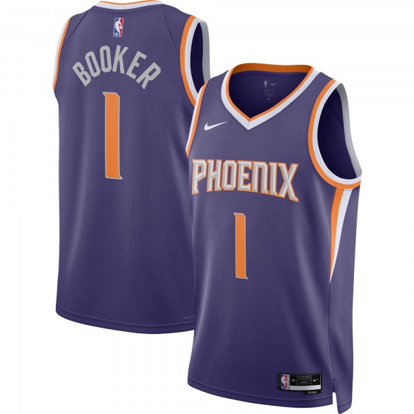 Devin Booker Phoenix Suns Nike Unisex Swingman Jersey - Icon Edition - Purple