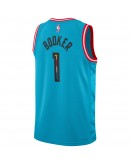 Devin Booker Phoenix Suns Nike Unisex 2022/23 Swingman Jersey - City Edition - Turquoise