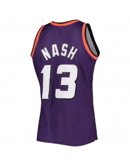 Steve Nash Phoenix Suns Mitchell & Ness 1996-97 Hardwood Classics Swingman Jersey - Purple