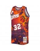 Jason Kidd Phoenix Suns Mitchell & Ness Hardwood Classics Lunar New Year Swingman Jersey - Orange