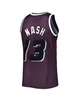 Steve Nash Phoenix Suns Mitchell & Ness Hardwood Classics Off-Court Swingman Jersey - Purple