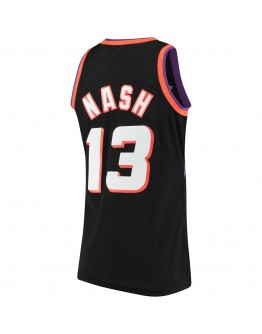 Steve Nash Phoenix Suns Mitchell & Ness 1996-97 Hardwood Classics Swingman Jersey - Black