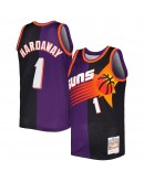 Penny Hardaway Phoenix Suns Mitchell & Ness Hardwood Classics 1999/00 Split Swingman Jersey - Purple/Black