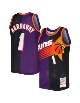 Penny Hardaway Phoenix Suns Mitchell & Ness Hardwood Classics 1999/00 Split Swingman Jersey - Purple/Black