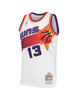 Steve Nash Phoenix Suns Mitchell & Ness 2001/02 Hardwood Classics Swingman Jersey - White