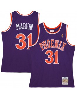 Shawn Marion Phoenix Suns Mitchell & Ness 2001/02 Hardwood Classics Swingman Jersey - Purple