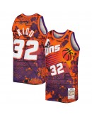 Jason Kidd Phoenix Suns Mitchell & Ness Hardwood Classics Lunar New Year Swingman Jersey - Orange