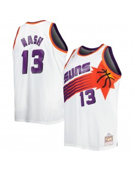 Steve Nash Phoenix Suns Mitchell & Ness Big & Tall Hardwood Classics 1996/97 Swingman Jersey - White