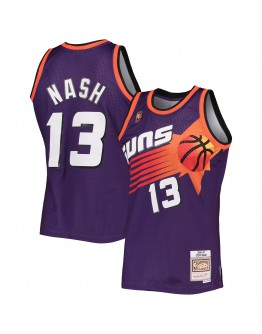 Steve Nash Phoenix Suns Mitchell & Ness 1996-97 Hardwood Classics Swingman Jersey - Purple