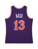 Steve Nash Phoenix Suns Mitchell & Ness 2001/02 Hardwood Classics Swingman Jersey - Purple