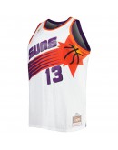 Steve Nash Phoenix Suns Mitchell & Ness Big & Tall Hardwood Classics 1996/97 Swingman Jersey - White