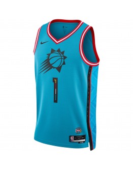 Devin Booker Phoenix Suns Nike Unisex 2022/23 Swingman Jersey - City Edition - Turquoise