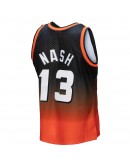 Steve Nash Phoenix Suns Mitchell & Ness 1996/97 Hardwood Classics Fadeaway Swingman Player Jersey - Orange/Black