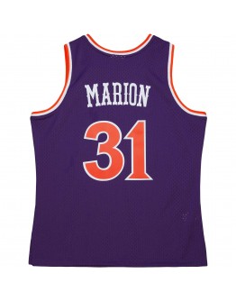 Shawn Marion Phoenix Suns Mitchell & Ness 2001/02 Hardwood Classics Swingman Jersey - Purple