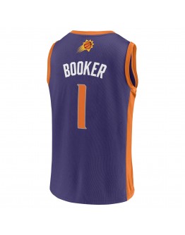 Men's Devin Booker Purple Phoenix Suns Player Jersey