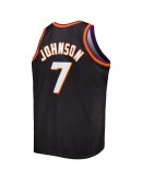 Kevin Johnson Phoenix Suns Mitchell & Ness Big & Tall Hardwood Classics 1996/97 Swingman Jersey - Black