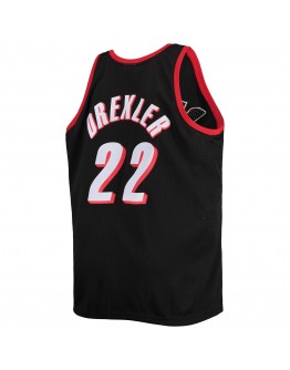 Clyde Drexler Portland Trail Blazers Mitchell & Ness Big & Tall Hardwood Classics Swingman Jersey - Black