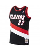 Clyde Drexler Portland Trail Blazers Mitchell & Ness 1991-92 Hardwood Classics Swingman Jersey - Black