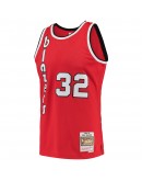 Bill Walton Portland Trail Blazers Mitchell & Ness 1976-77 Hardwood Classics Swingman Player Jersey - Red