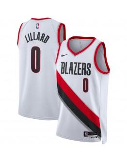 Damian Lillard Portland Trail Blazers Nike Unisex Swingman Jersey - Association Edition - White