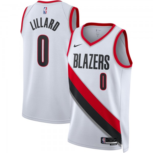 Damian Lillard Portland Trail Blazers Nike Unisex Swingman Jersey - Association Edition - White