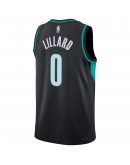 Damian Lillard Portland Trail Blazers Nike Unisex 2022/23 Swingman Jersey - City Edition - Black