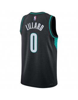 Damian Lillard Portland Trail Blazers Nike Unisex 2022/23 Swingman Jersey - City Edition - Black