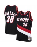 Rasheed Wallace Portland Trail Blazers Mitchell & Ness 1999-00 Hardwood Classics Swingman Jersey - Black