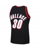 Rasheed Wallace Portland Trail Blazers Mitchell & Ness 1999-00 Hardwood Classics Swingman Jersey - Black