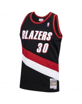 Rasheed Wallace Portland Trail Blazers Mitchell & Ness 1999-00 Hardwood Classics Swingman Jersey - Black