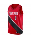 Damian Lillard Portland Trail Blazers Jordan Brand 2020/21 Swingman Jersey - Statement Edition - Red