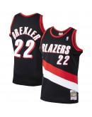 Clyde Drexler Portland Trail Blazers Mitchell & Ness 1991-92 Hardwood Classics Swingman Jersey - Black