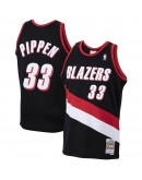 Scottie Pippen Portland Trail Blazers Mitchell & Ness 1999-00 Hardwood Classics Swingman Jersey - Black