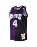 Chris Webber Sacramento Kings Mitchell & Ness Hardwood Classics 2000/01 Split Swingman Jersey - Purple/Black