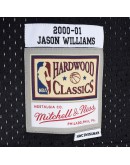 Jason Williams Sacramento Kings Mitchell & Ness Hardwood Classics 2000/01 Split Swingman Jersey - Purple/Black