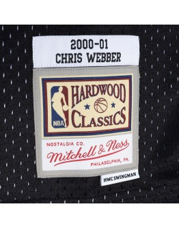 Chris Webber Sacramento Kings Mitchell & Ness Hardwood Classics 2000/01 Split Swingman Jersey - Purple/Black